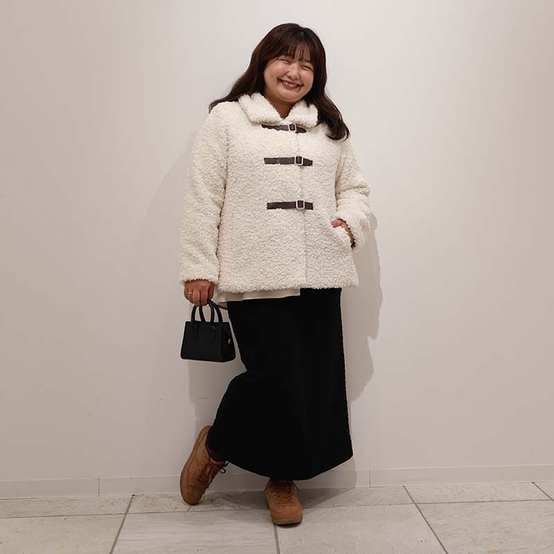 【yuki×leswel】ふんわりループボアジャケット6