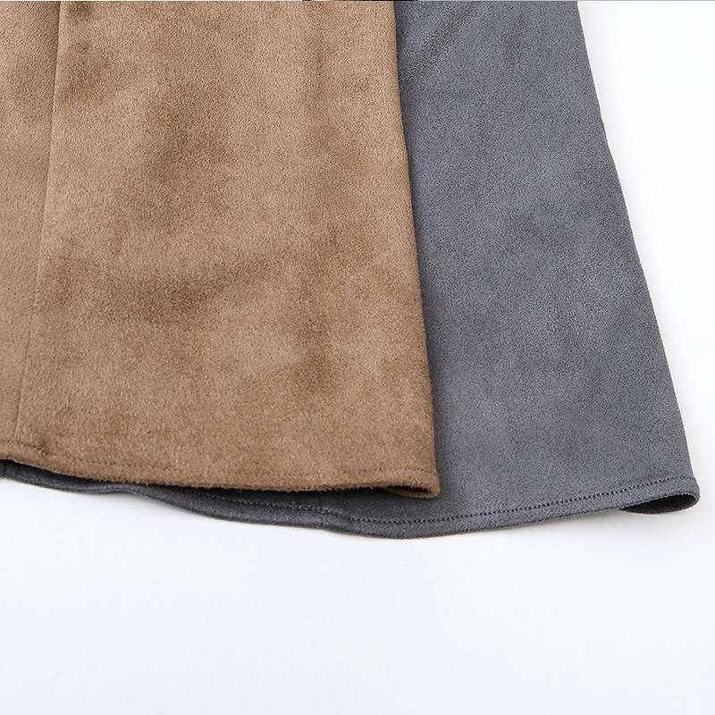 ニットスエードフレアスカート14