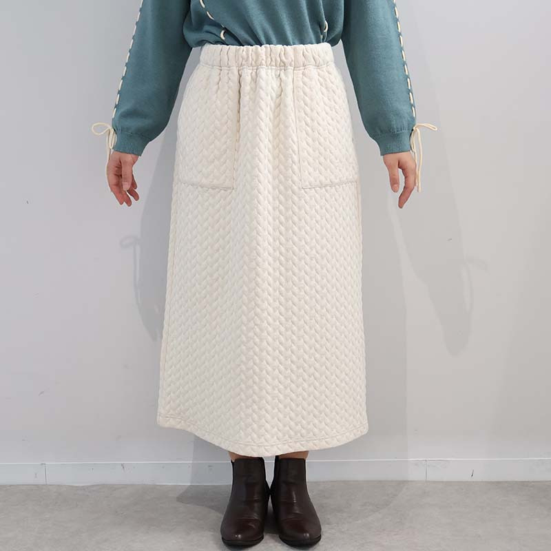 【yuki×leswel】ケーブルスカート14