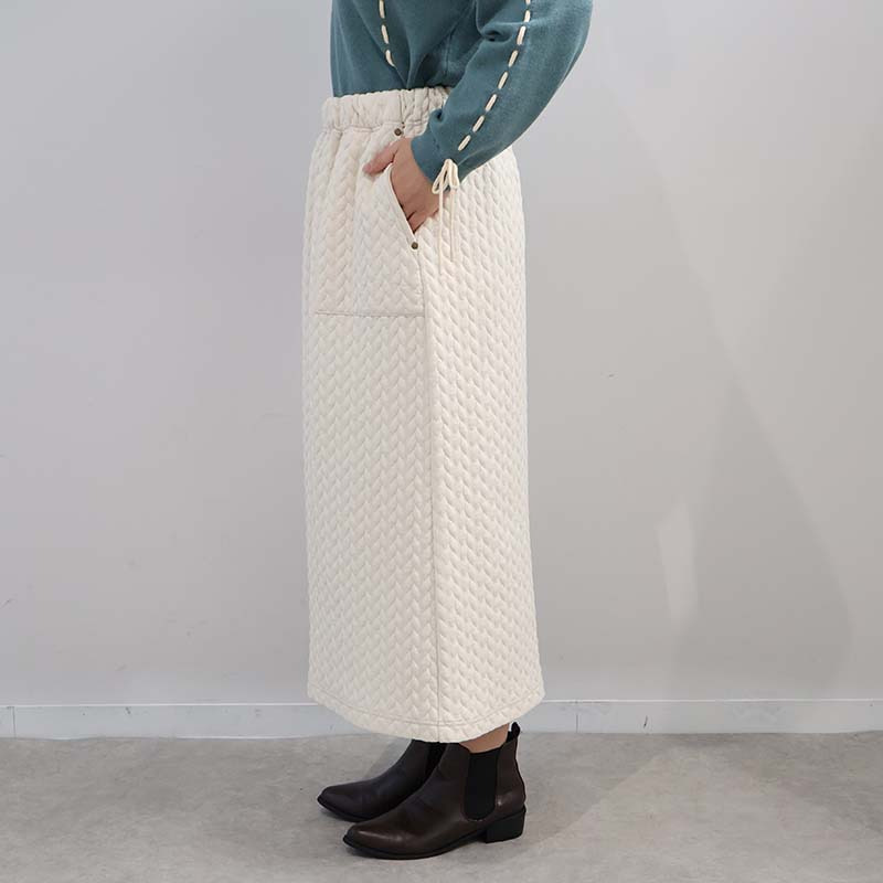 【yuki×leswel】ケーブルスカート15