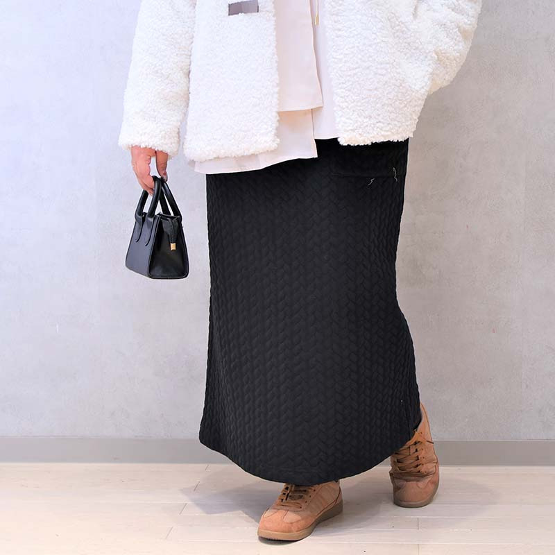 【yuki×leswel】ケーブルスカート8