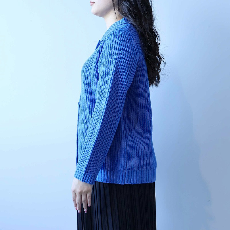 襟付きニットジャケット13