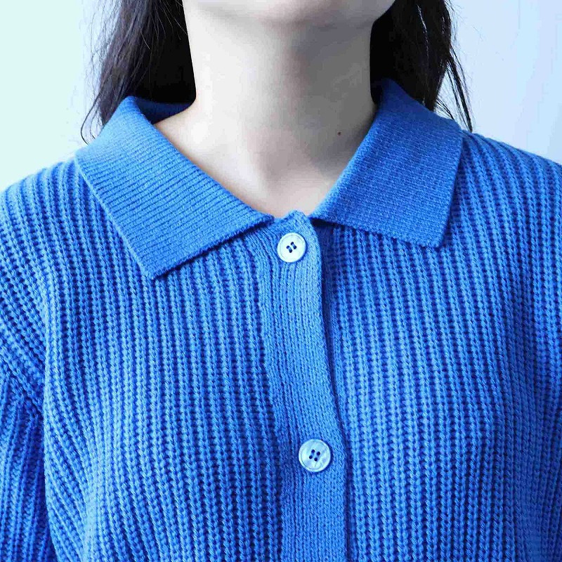 襟付きニットジャケット15