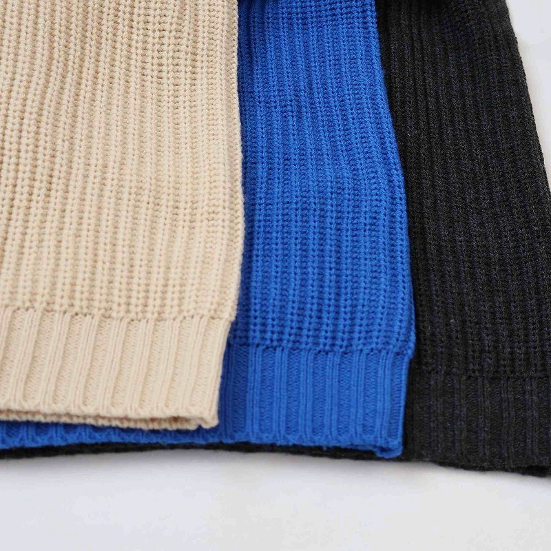 襟付きニットジャケット16