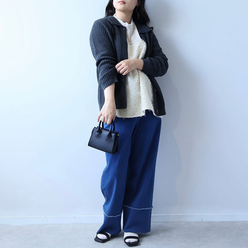 襟付きニットジャケット3