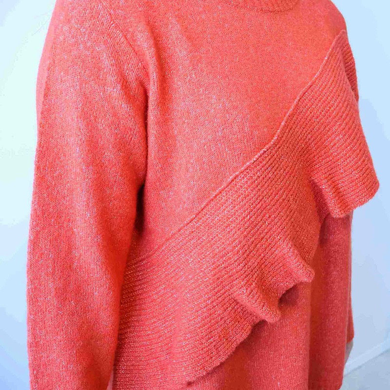 アシンメトリーニットプルオーバー17