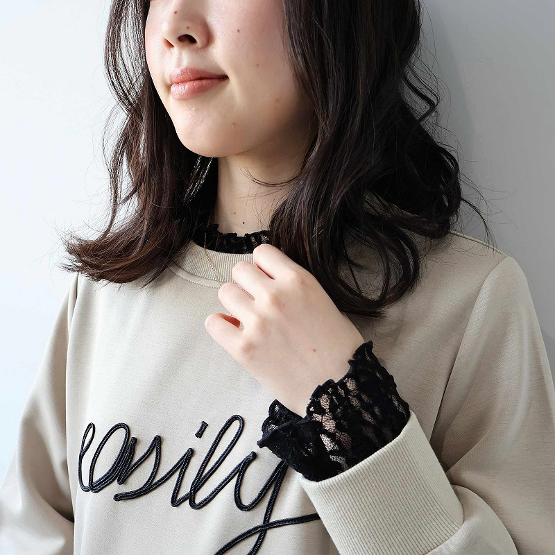 レース トップス LL/3L/4L/5L leswelレスウェル6