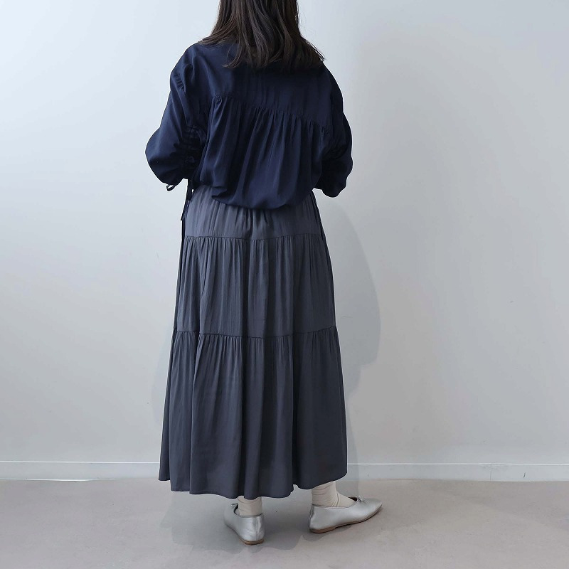 【WEB/一部店舗限定】袖リボン ブラウス LL/3L/4L/5L leswelレスウェル12