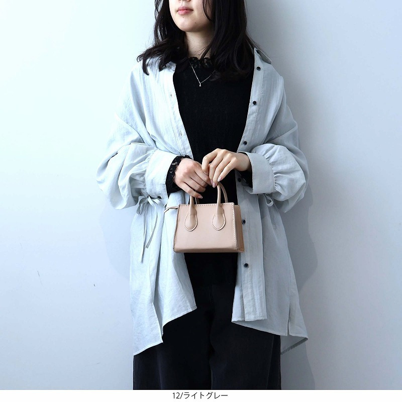 【WEB/一部店舗限定】袖リボン ブラウス LL/3L/4L/5L leswelレスウェル1