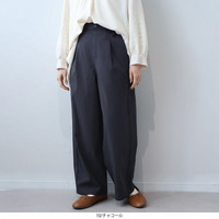 切替え ストレッチ ワイドパンツ LL/3L/4L/5Lleswel