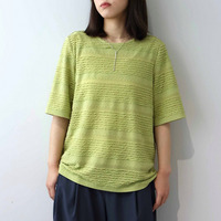 フリルシャーリングカットソー LL/3L/4L/5L leswelレスウェル