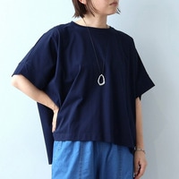 【WEB限定】接触冷感 シルケット天竺 ドルマンスリーブ Tシャツ カットソー LL/3L/4L/5L leswelレスウェル