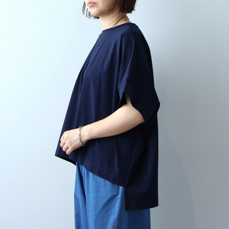 【WEB限定】接触冷感 シルケット天竺 ドルマンスリーブ Tシャツ カットソー LL/3L/4L/5L leswelレスウェル10