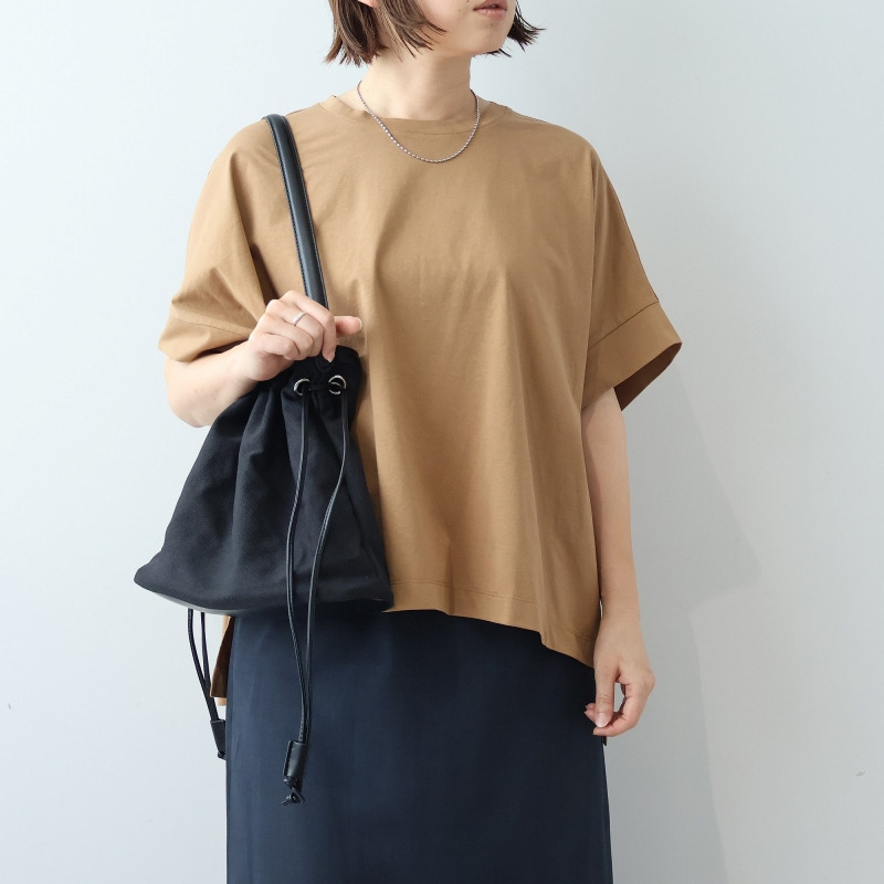 【WEB限定】接触冷感 シルケット天竺 ドルマンスリーブ Tシャツ カットソー LL/3L/4L/5L leswelレスウェル14
