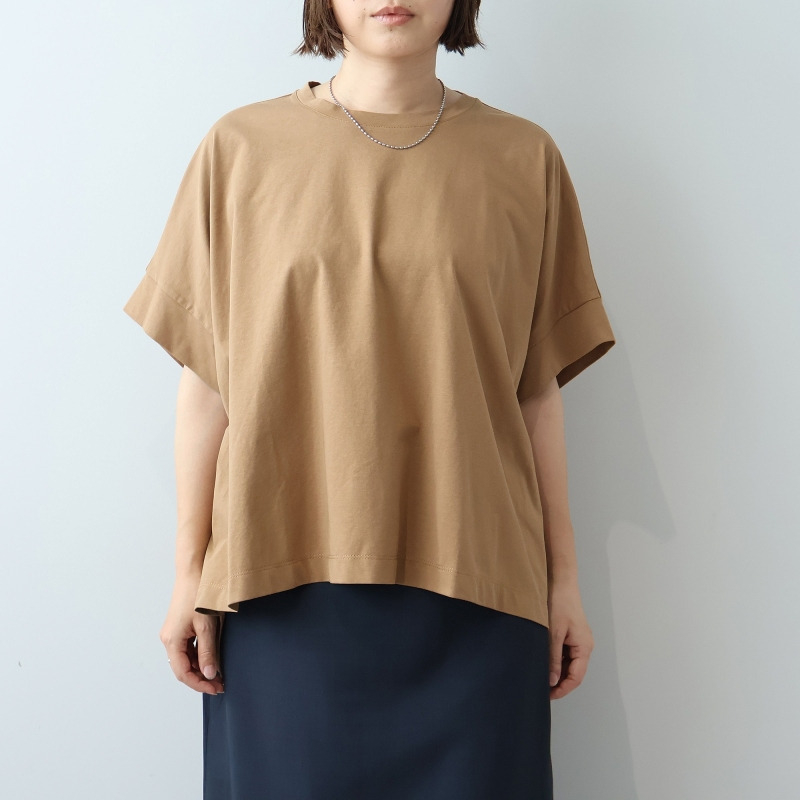 【WEB限定】接触冷感 シルケット天竺 ドルマンスリーブ Tシャツ カットソー LL/3L/4L/5L leswelレスウェル15