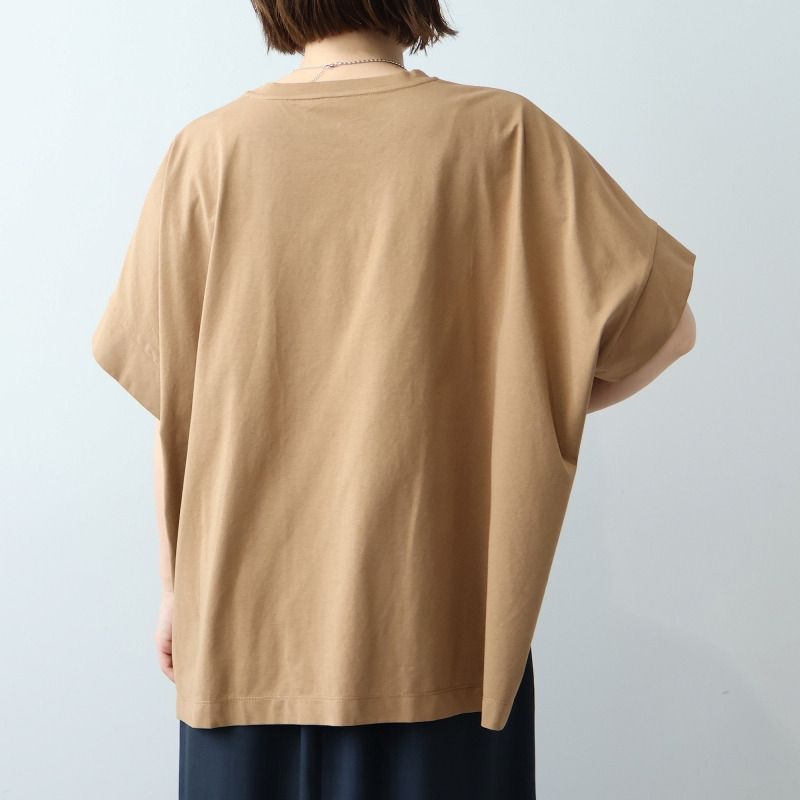 【WEB限定】接触冷感 シルケット天竺 ドルマンスリーブ Tシャツ カットソー LL/3L/4L/5L leswelレスウェル17