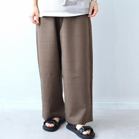 リネンライク カーブパンツ LL/3L/4L/5L leswelレスウェル