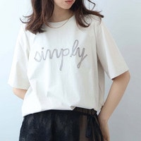 コード刺しゅうロゴTシャツLL/3L/4L/5L leswelレスウェル