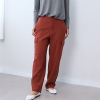 ダブルクロステーパードパンツ LL/3L/4L/5L leswelレスウェル 