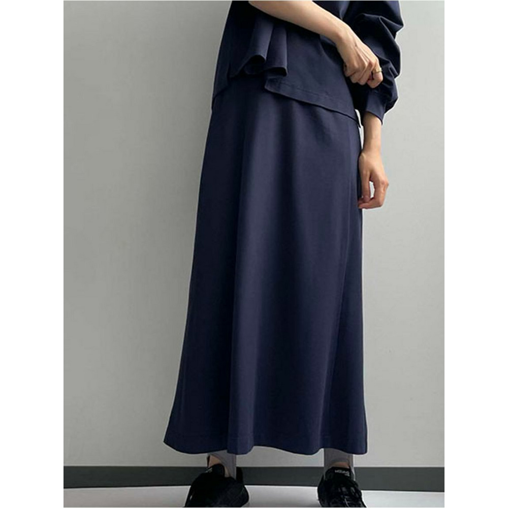 ウエストリブ ライン ストレートスカート / 大きいサイズ レディス16