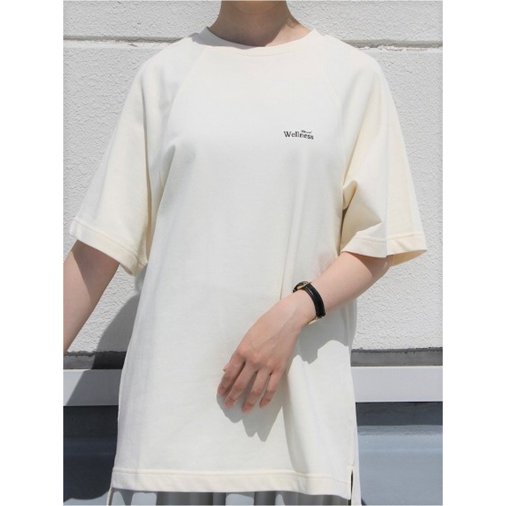 チュニック丈 ロゴ入り Tシャツ / 大きいサイズ レスウェル7