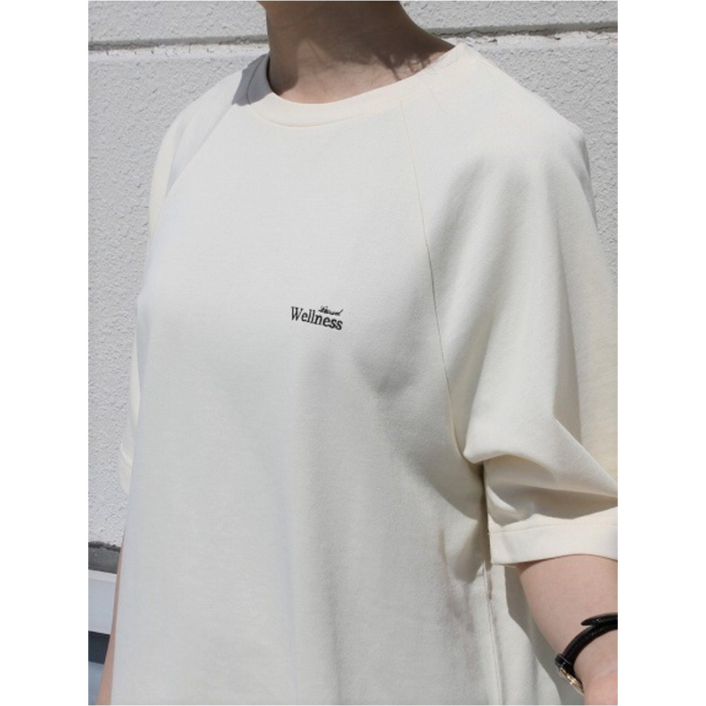 チュニック丈 ロゴ入り Tシャツ / 大きいサイズ レスウェル8