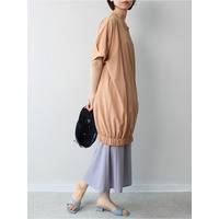 ぽわん袖 コクーンシルエット チュニック レスウェル レスウェル　大きいサイズ レディース