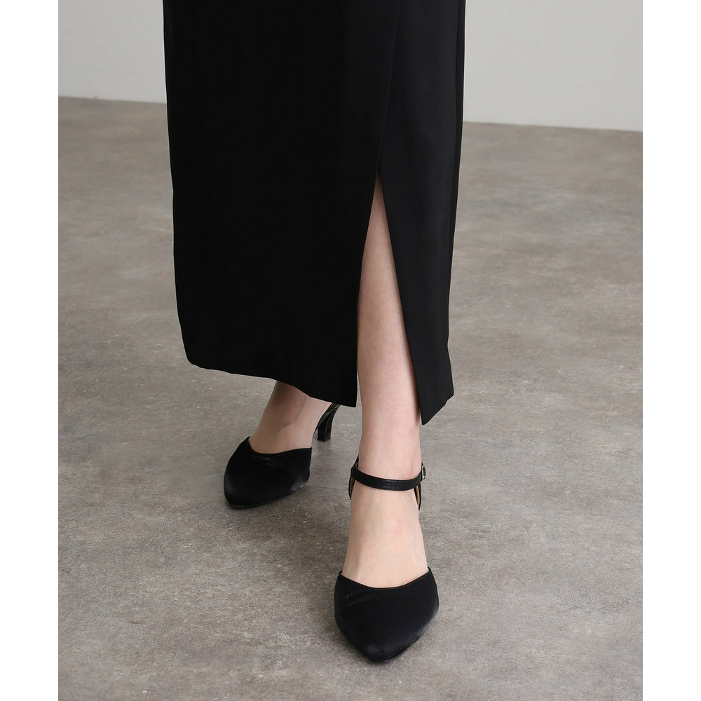 【結婚式・パーティードレス】ドレープビスチェドレス30