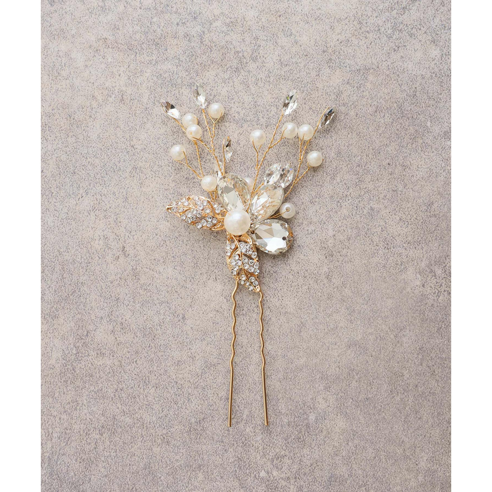 フラワービジューヘアアクセサリー1