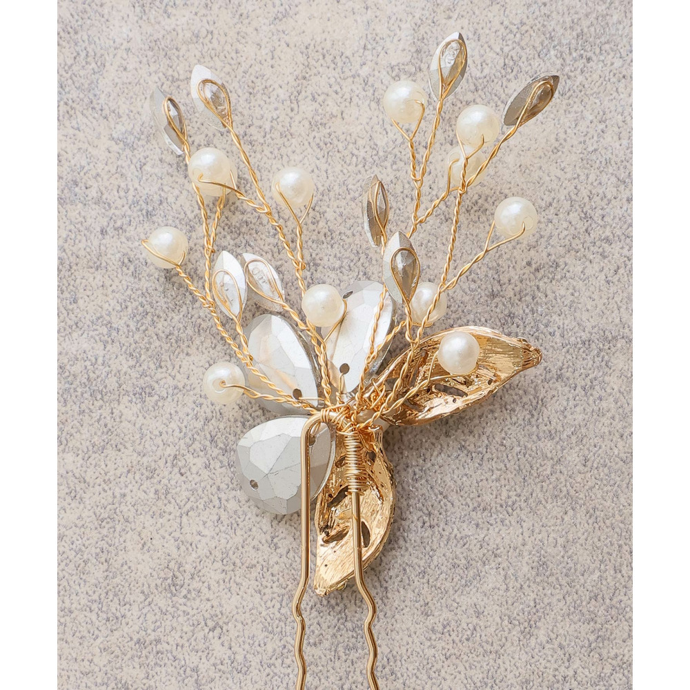 フラワービジューヘアアクセサリー4