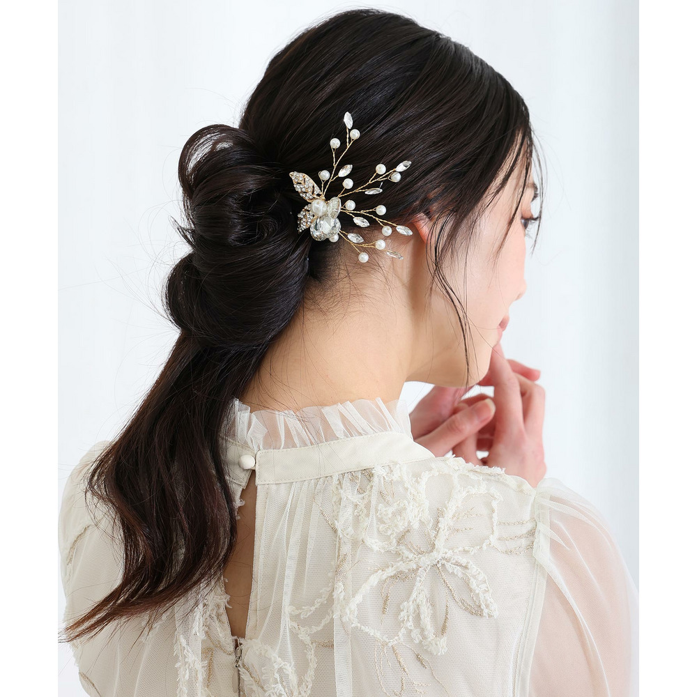 フラワービジューヘアアクセサリー5