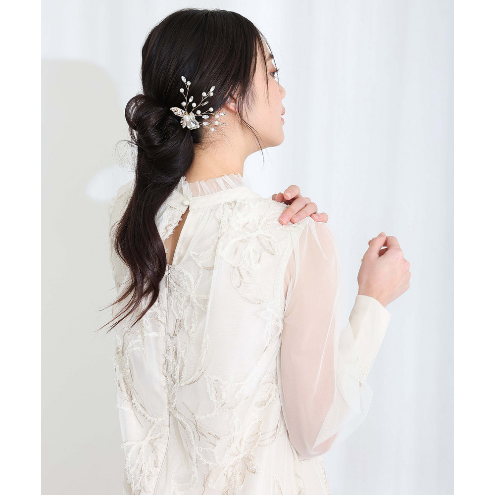 フラワービジューヘアアクセサリー6