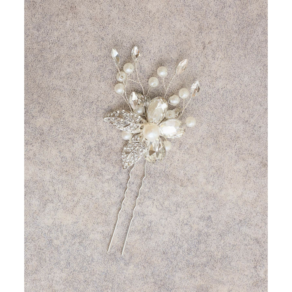 フラワービジューヘアアクセサリー1