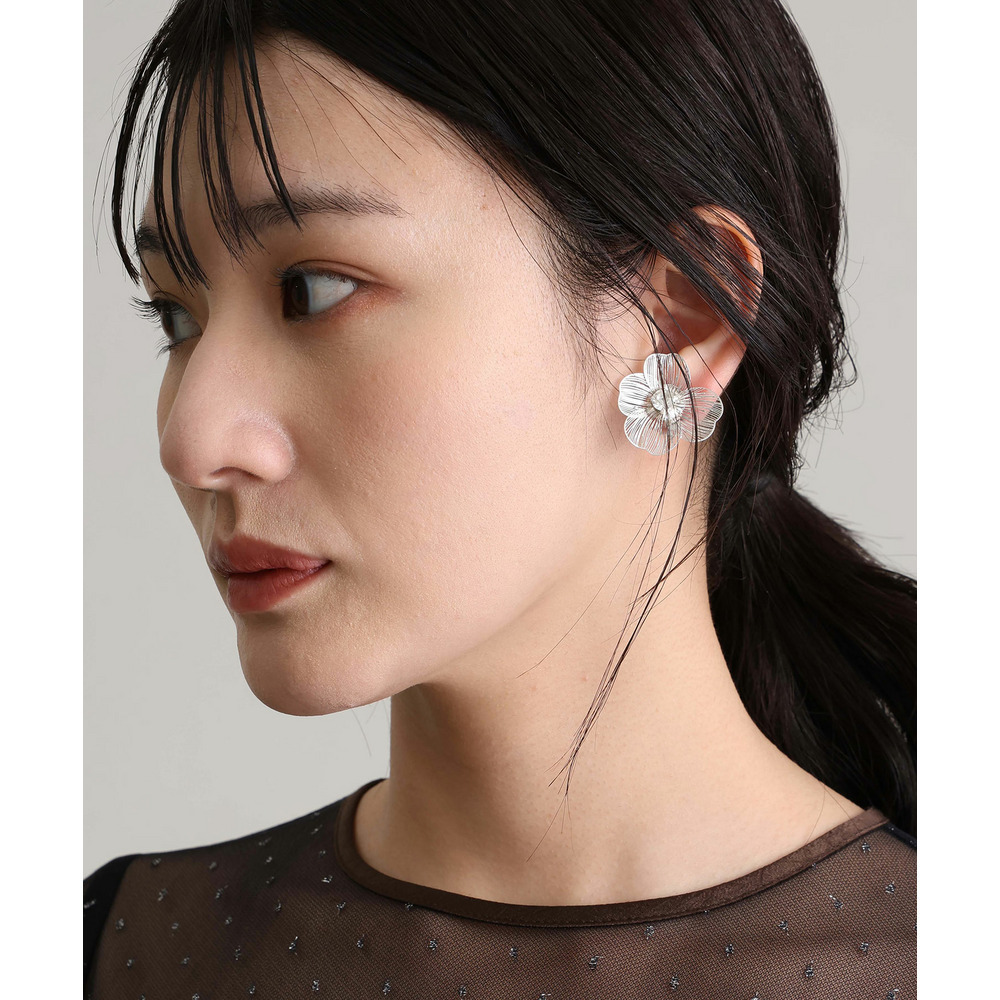 フラワーモチーフイヤリング 5