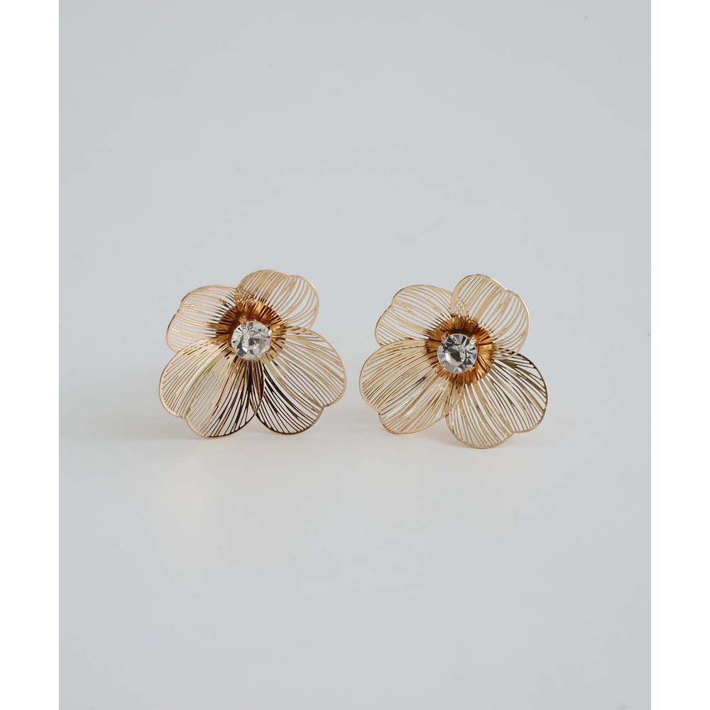 フラワーモチーフイヤリング 1