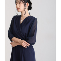 オープンカラーオールインワン