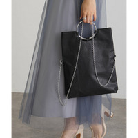 3WAYリングラメグロウトート