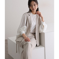 サイドベルトジレセットアップスーツ