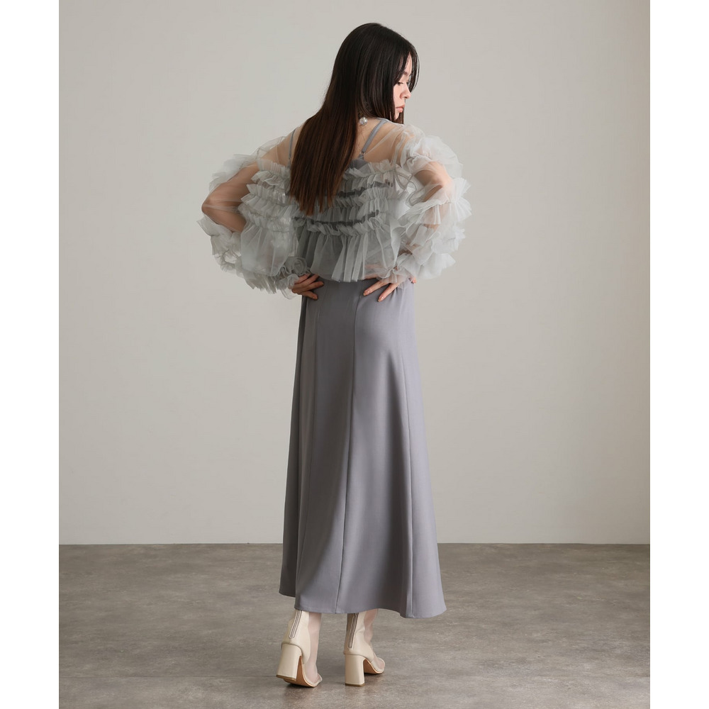 ラッフルフリルセットワンピース14