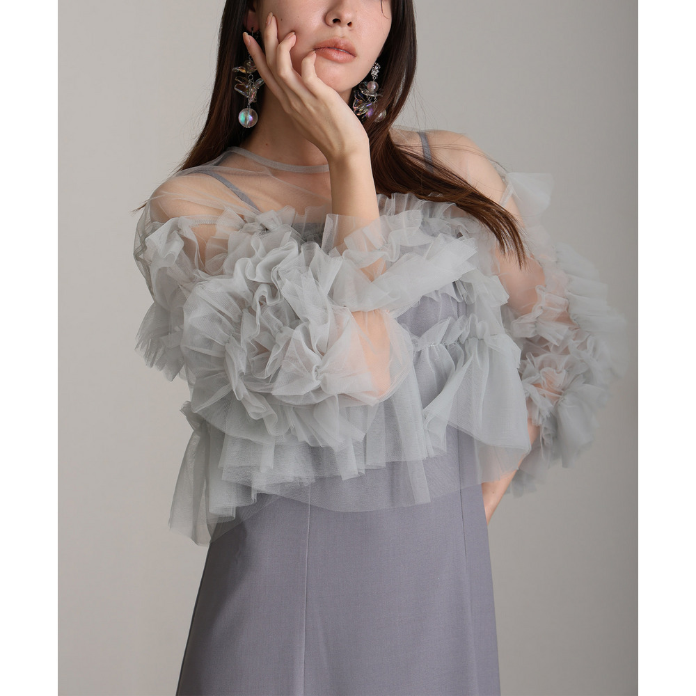 ラッフルフリルセットワンピース17