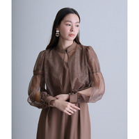 シアーケープ風オールインワンパンツドレス