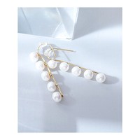 ロングパールピアス