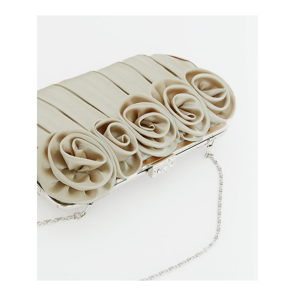 フラワー パーティバッグ ローズ クラッチバッグ結婚式対応16