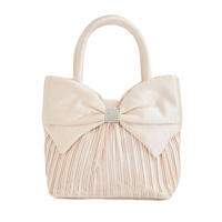 ガーリーリボンハンドバッグ結婚式対応