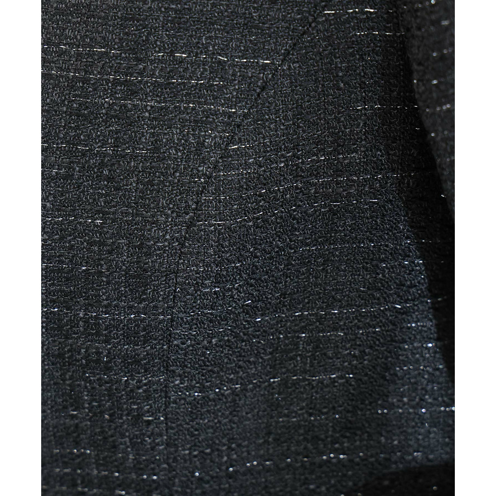 レースツイードジャケットスーツ 大きいサイズ レディース9