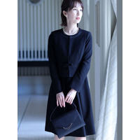 シフォンスリーブフォーマルセット　大きいサイズ レディース