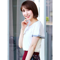 フェイクレイヤードカットソー　大きいサイズ レディース