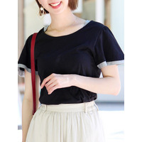 フェイクレイヤードカットソー　大きいサイズ レディース