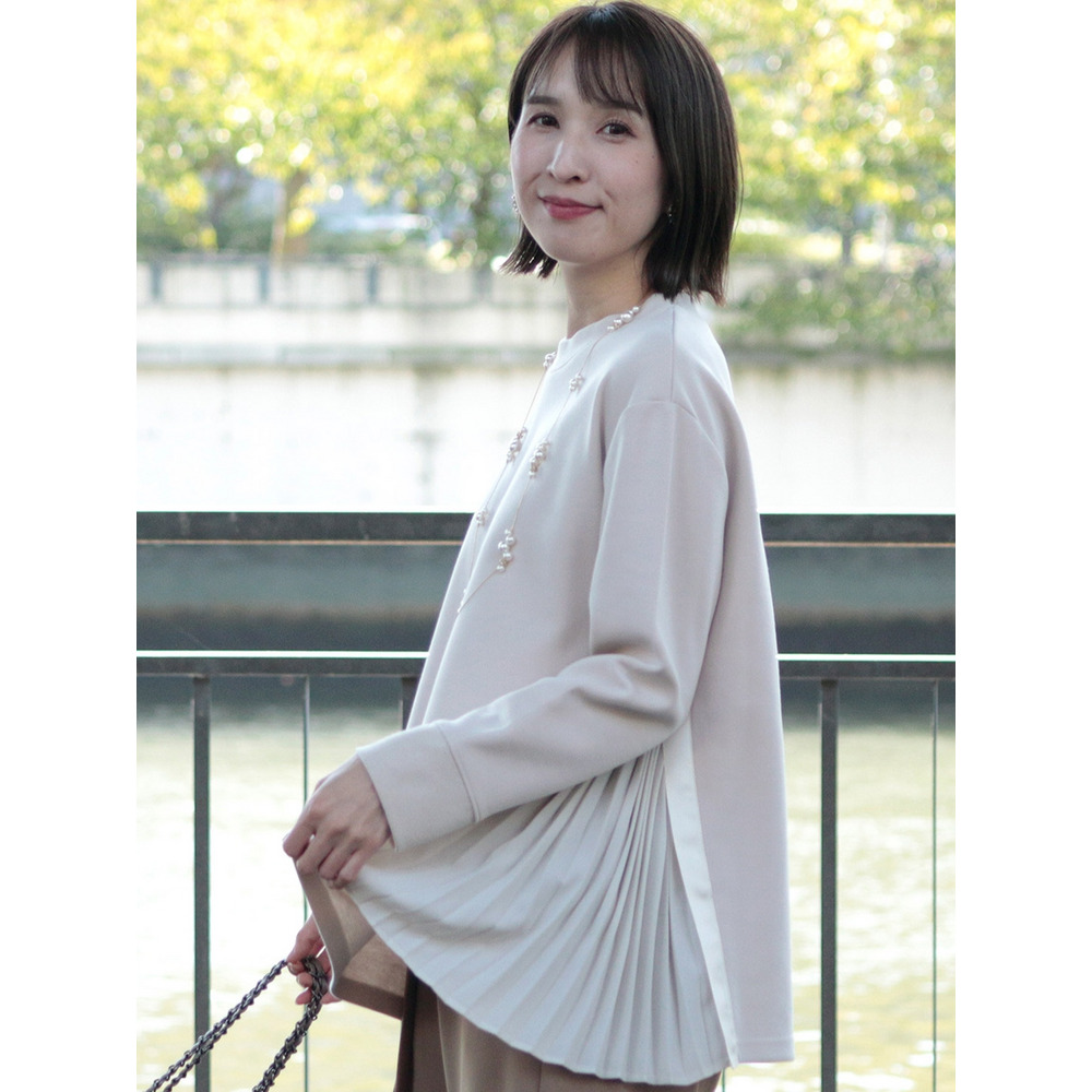 サイドプリーツカットソー 大きいサイズ レディース11