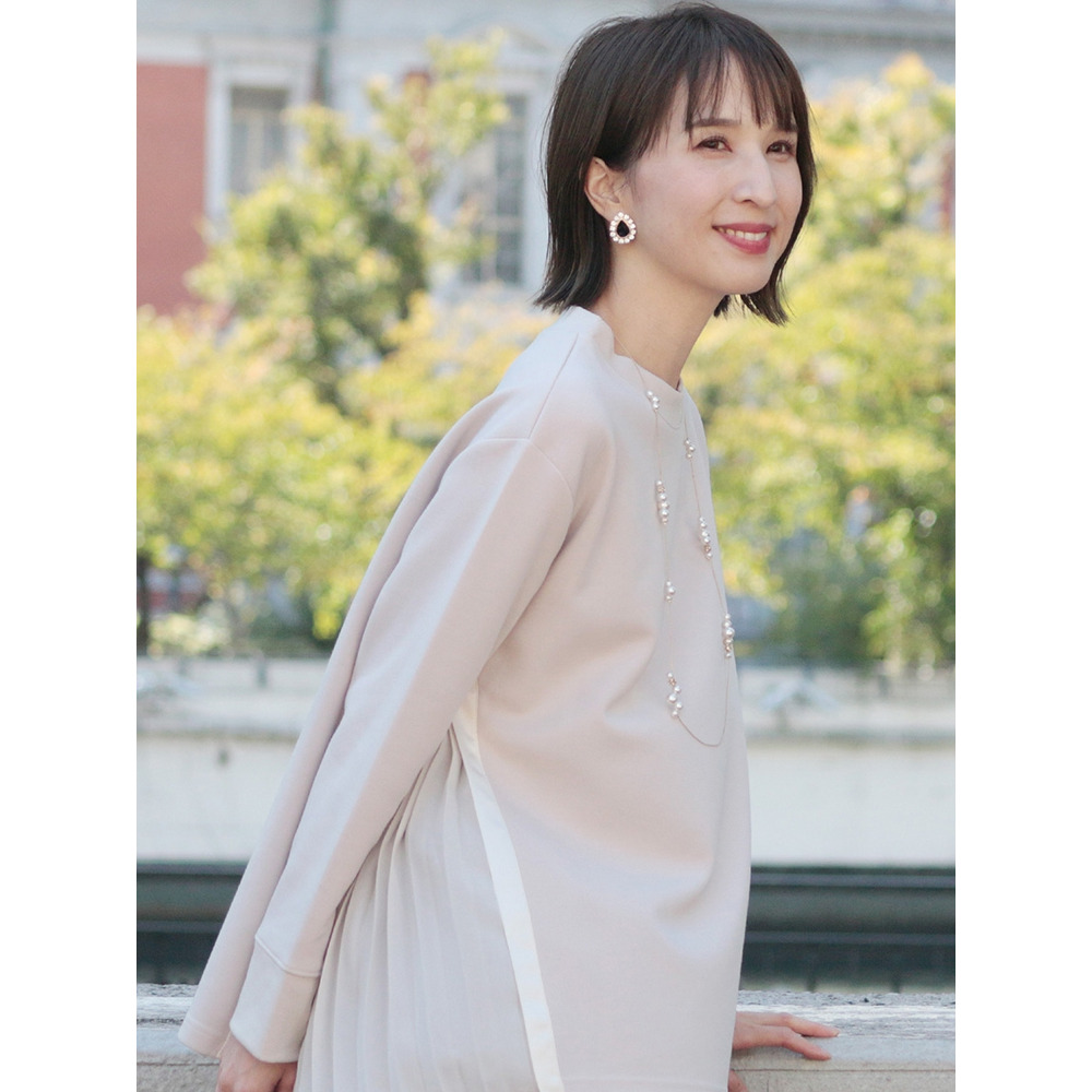 サイドプリーツカットソー 大きいサイズ レディース13